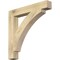 Ekena Millwork Thorton Block Rough Sawn Bracket, Douglas Fir, 4"W x 28"D x 28"H BKT04X28X28THR05RDF - alternate 1